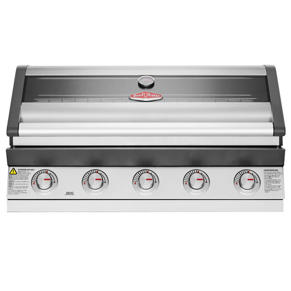 Beefeater 1600S 5 Burner Built-In Gas Barbecue
