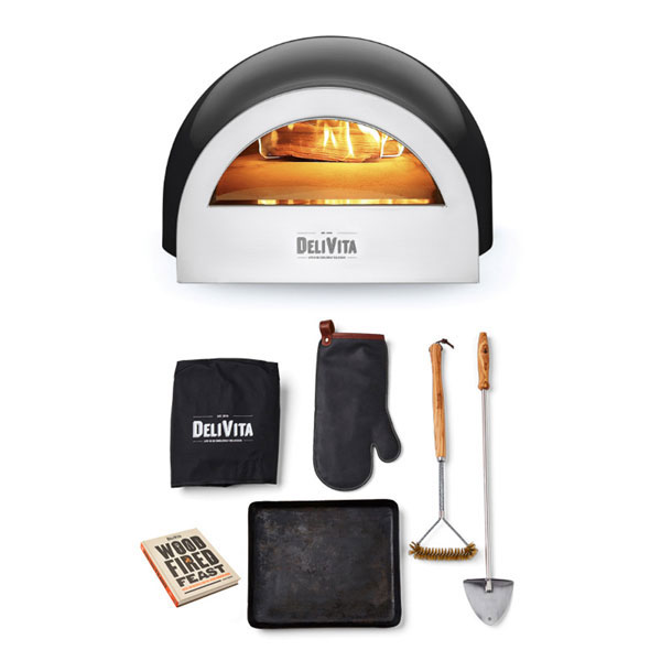 DeliVita ECO Dual Fuel Very Black & Chefs Wood Fired Accessory Collection