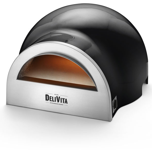 DeliVita Very Black ECO Dual Fuel Oven