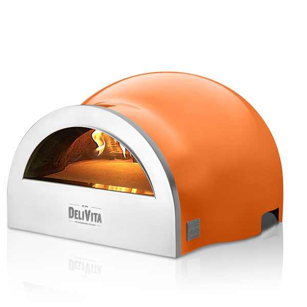 DeliVita Orange Blaze Wood-Fired Oven