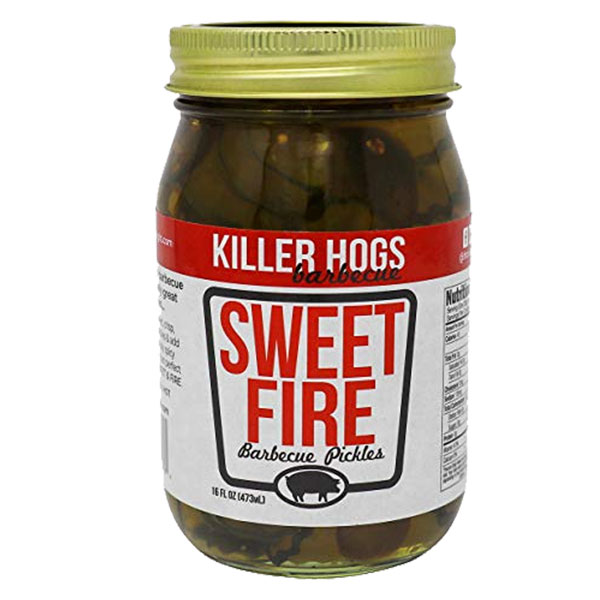 Killer Hogs - Sweet Fire Pickles  453g