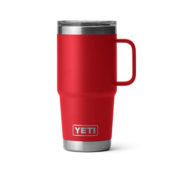 YETI Rescue Red Rambler 20 Oz Travel Mug | Magslider Lid