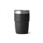 YETI Black Rambler 8 Oz Stackable Cup &#124; Magslider Lid - view 2