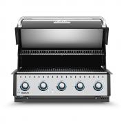 Broil King Baron 520 Built-In Gas Barbecue | Lid Open