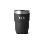 YETI Black Rambler 8 Oz Stackable Cup &#124; Magslider Lid - view 1
