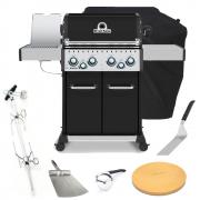 Broil King Baron 490 IR 4 Burner Gas Barbecue &#124; Rotisserie &#43; FREE COVER &#43; ACCESSORIES - view 1