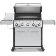 Broil King Baron S590 IR 5 Burner Gas Barbecue | Lid Open