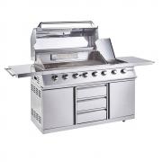Outback Signature 6 Burner Hybrid IR Barbecue &#124; Stainless Steel &#43; FREE COVER &#38; ROTISSERIE - view 3