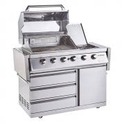Outback Signature 6 Burner Hybrid IR Barbecue &#124; Stainless Steel &#43; FREE COVER &#38; ROTISSERIE - view 5