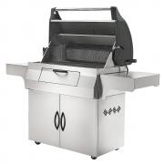 Napoleon Pro 605CSS Charcoal Barbecue | Open Lid