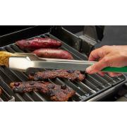 Broil King 3 Pack Grilling Tongs 64312 | Green Tong In Use