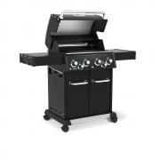 Broil King Baron Shadow 490 Gas Barbecue | Lid Open