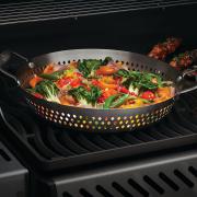 Napoleon Stainless Steel Wok Topper 56027 | In Use