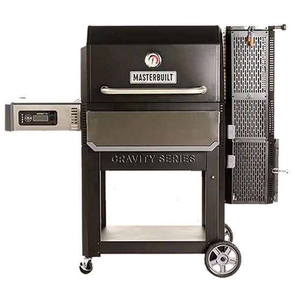 Masterbuilt 1050 Gravity Fed Digital Charcoal Grill & Smoker + 15Kg FREE CHARCOAL & COVER