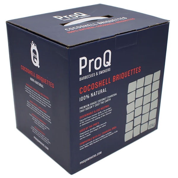 ProQ Cocoshell Charcoal Briquettes 10kg