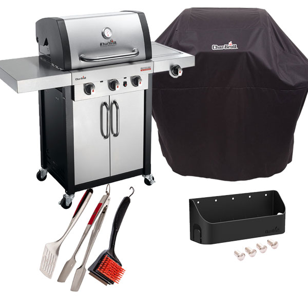 Char-Broil Professional 3400S 3 Burner Gas Barbecue 