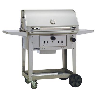 Bull Bison Charcoal Barbecue with Cart