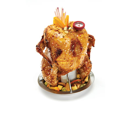 Stainless Steel Beer Can Chicken Roaster 69132