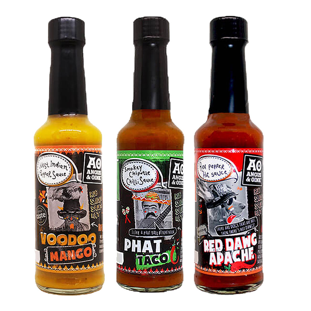 Angus Oink Hot Sauce Gift Pack