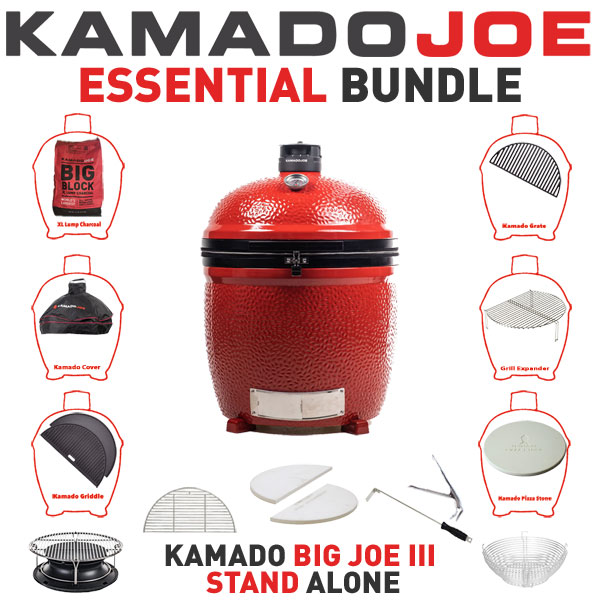 Kamado Joe Big Joe III Stand Alone Essential Bundle