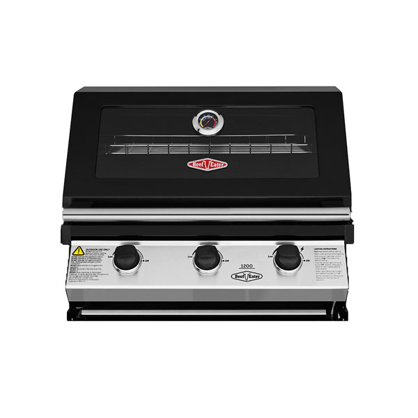 Beefeater 1200E 3 Burner Built-In Gas Barbecue