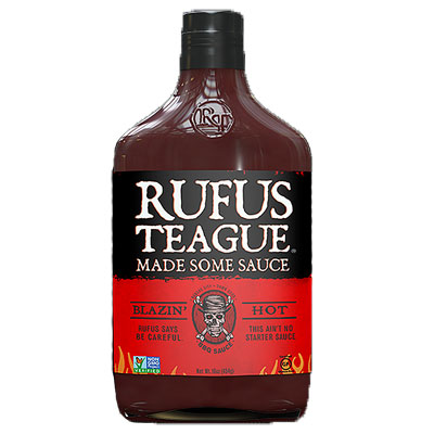 Rufus Teague 'Blazin' Hot' BBQ Sauce 454g
