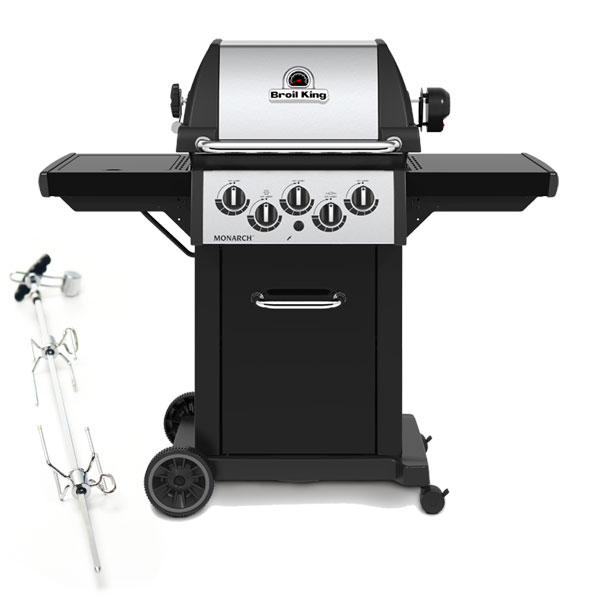 Broil King Monarch 390 Gas Barbecue | Rotisserie 