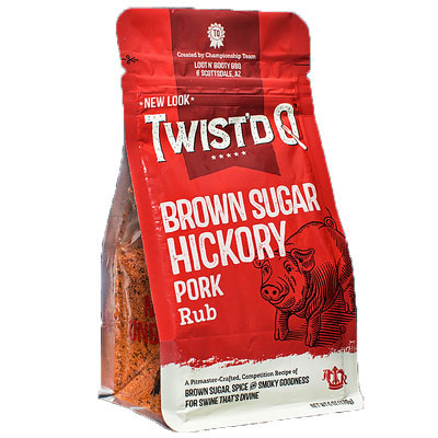 Twist'd Q Texas Brown Sugar Hickory Pork Rub
