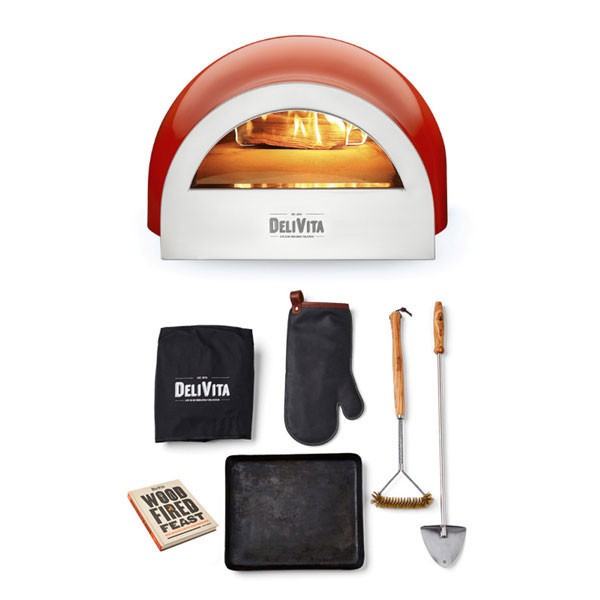 DeliVita Chilli Red & Chefs Wood Fired Accessory Collection