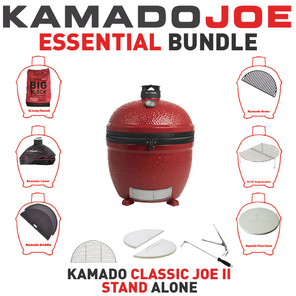 Kamado Joe Classic II Stand Alone Essential Bundle