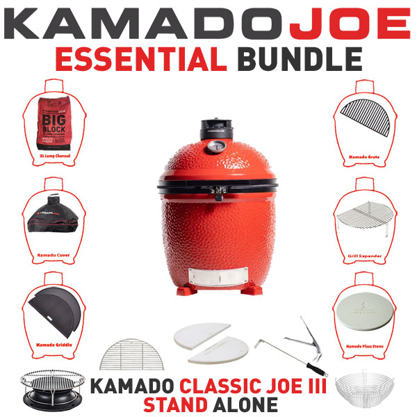 Kamado Joe Classic III Stand Alone Essential Bundle