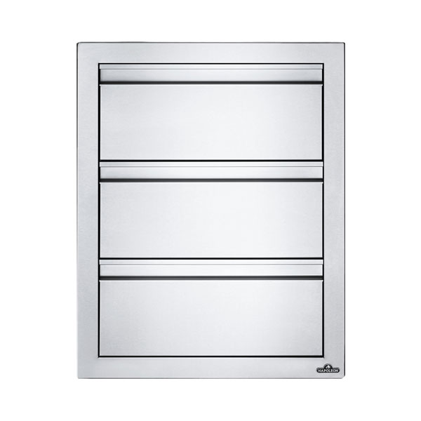 Napoleon Stainless Steel Build-In Triple Drawer BI-1824-3DR