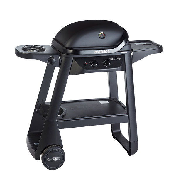 Outback Excel Onyx Gas Barbecue Black