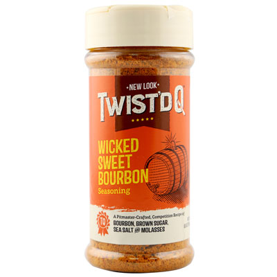 Twist'd Q Wicked Sweet Boubon Seasoning 
