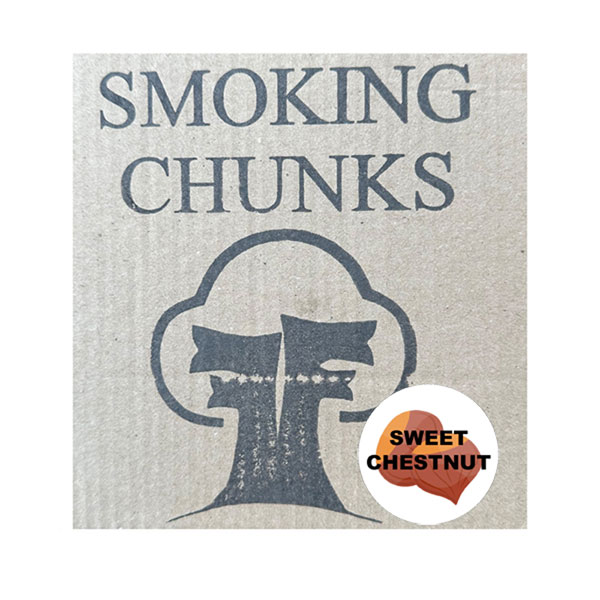 Barbecue Centre Sweet Chestnut Smoking Chunks 15Kg