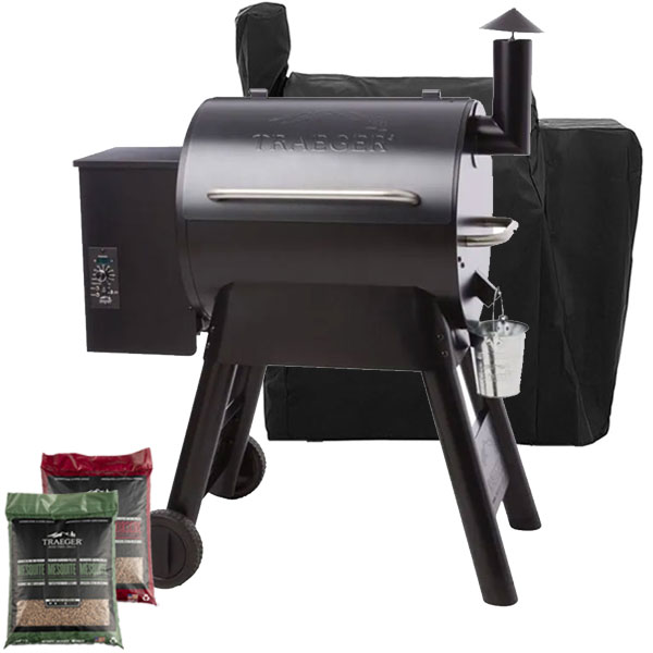Traeger PRO 22 Series Pellet Grill Blue | <span style='color: #006666;'>FREE COVER + PELLETS</span>