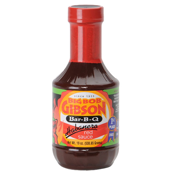 Big Bob Gibson Habanero Red Sauce