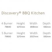Beefeater Discovery Premium 1100S 4 Burner Kitchen BBQ - view 2