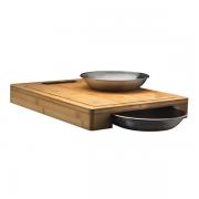Napoleon PRO Carving/Cutting Board with Bowls 70012