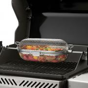 Napoleon Stainless Rotisserie Basket 64000 | In Use