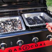 Char-Broil Gas2Coal 440 Hybrid Grill | Charcoal Tray