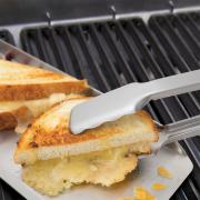 Broil King Baron Soft Grip Locking Tongs 64032 | In Use