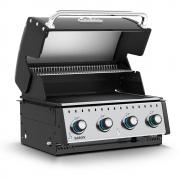 Broil King Baron 420 Built-In Gas Barbecue | Lid Open