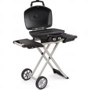 Napoleon PRO285X Portable Gas Barbecue with Scissor Stand | Open Lid