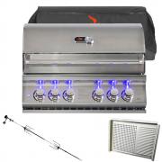Whistler Burford 4 Built In Gas Barbecue 